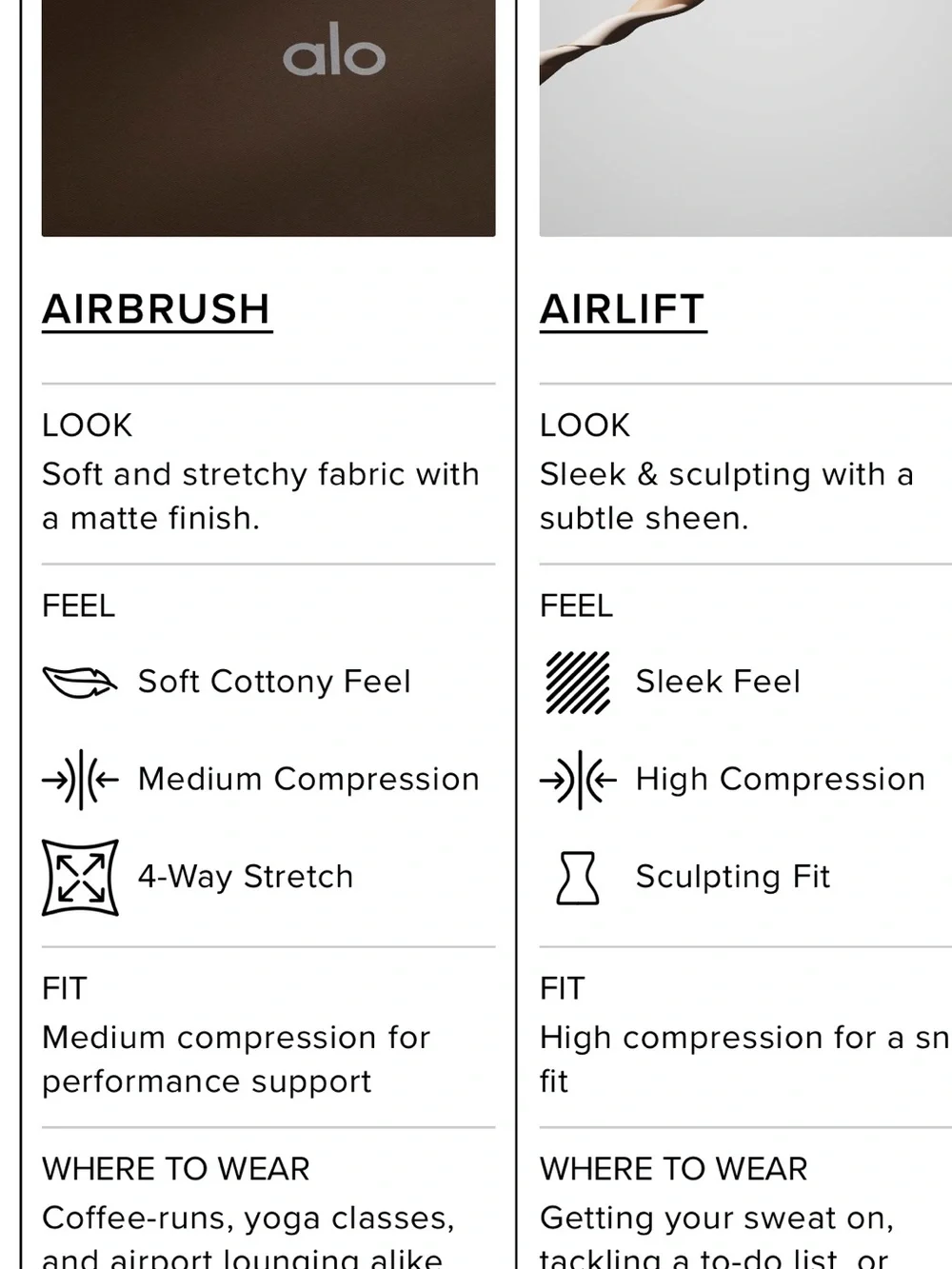 ALO Yoga Set Varsity Tennis Skirt & Charcoal Airlift Leggings Set authentic